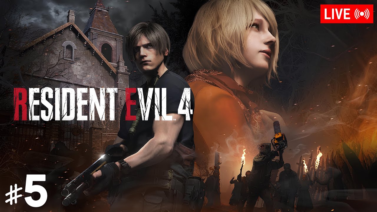 RESIDENT EVIL 4 REMAKE - #5: PRIMEIRA VEZ NESTE JOGO [MARATONA]