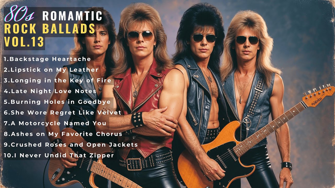 80S ROMANTIC ROCK BALLADS Vol.13 – Longing, Leather & Love Songs