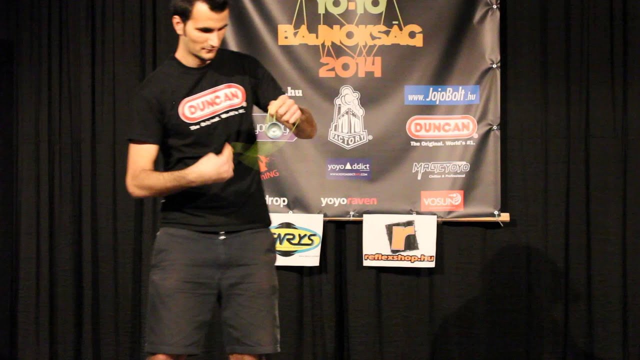 Hungarian YoYo Nationals 2014 1A 1st - Janos Karancz