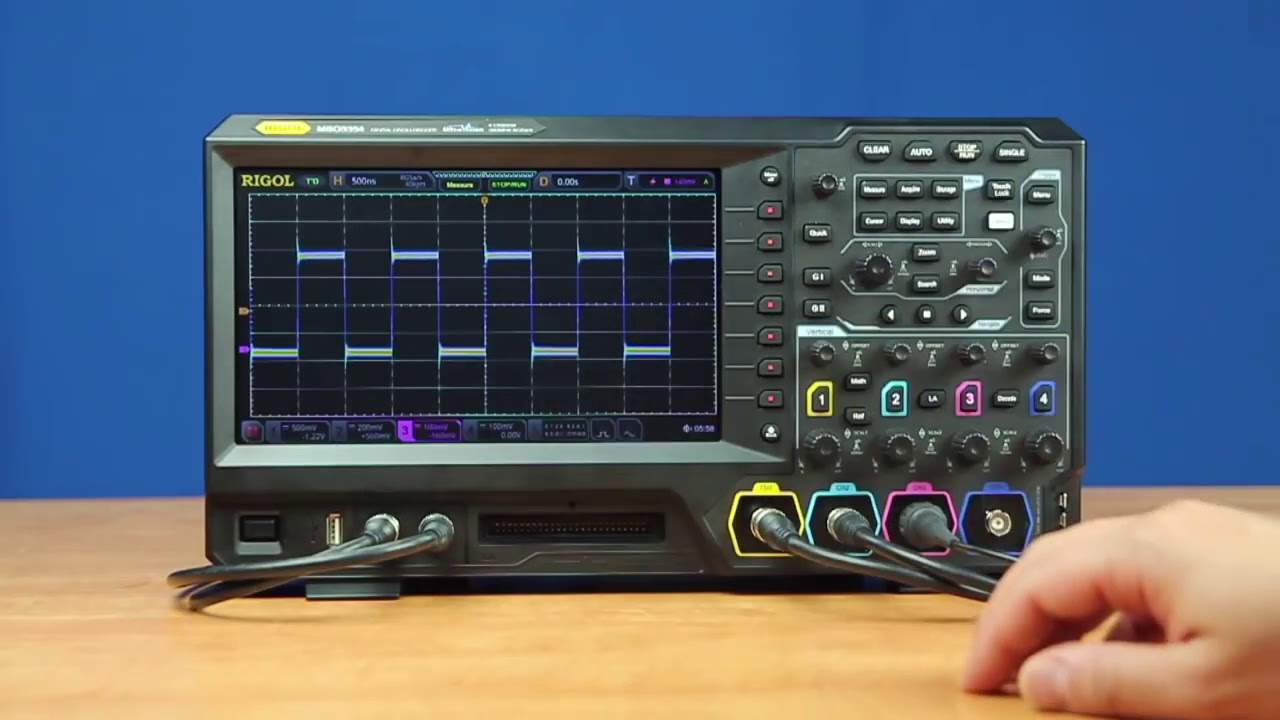 Знакомство с цифровыми осциллографами Rigol серии MSO5000