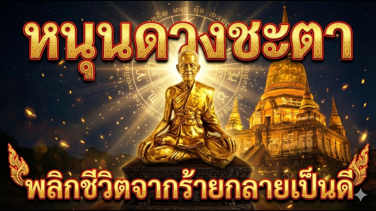 หนุนดวงชะตา พลิกชีวิตจากร้ายกลายเป็นดี! บทสวดเสริมบารมี ฟังก่อนนอน ชีวิตรุ่งเรือง