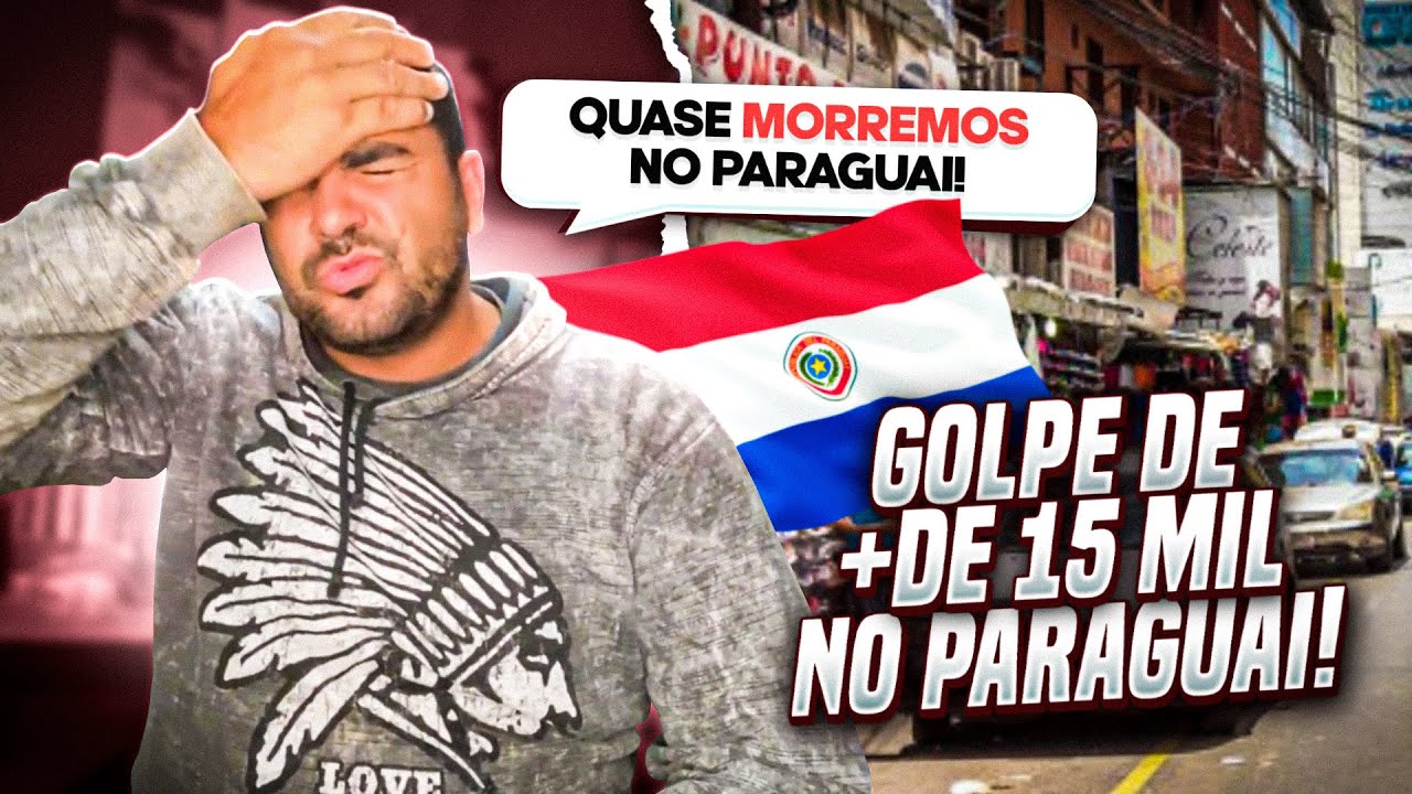 CAIMOS EM GOLPE NO PARAGUAI, E QUASE MORREMOS!