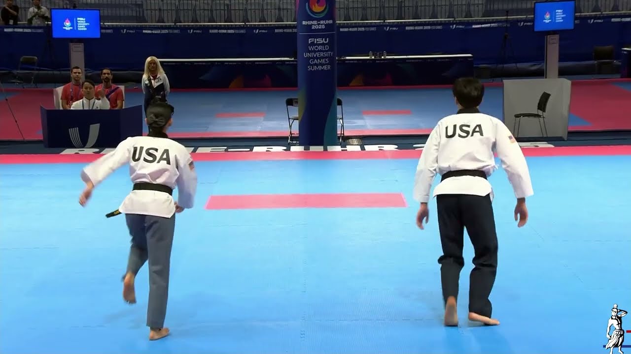 #usa #fisu2025   #poomsaechannel  #poomsae  #taekwondo   #freestyletkd   #tkd