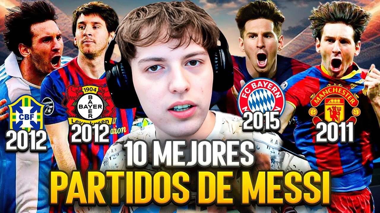 DAVOO XENEIZE REACCIONA A LOS 10 MEJORES PARTIDOS DE MESSI (2024) - LO NUNCA VISTO...