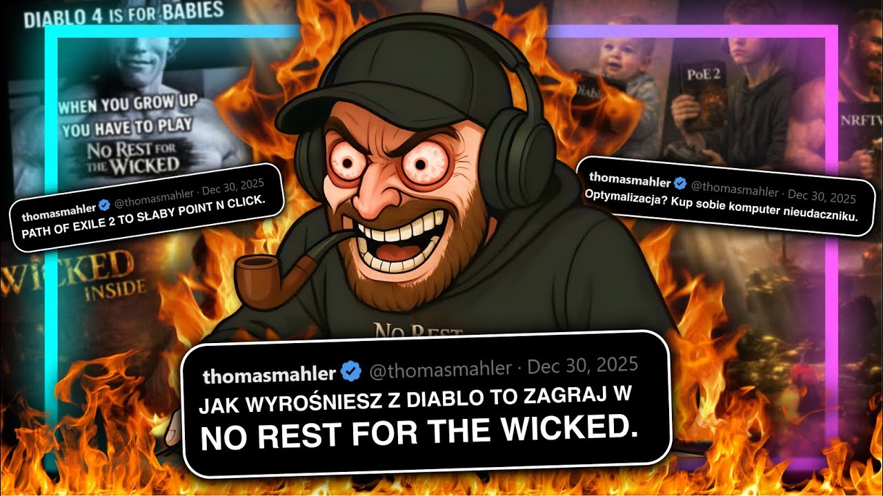Twórca No Rest for The Wicked OSZALAŁ?