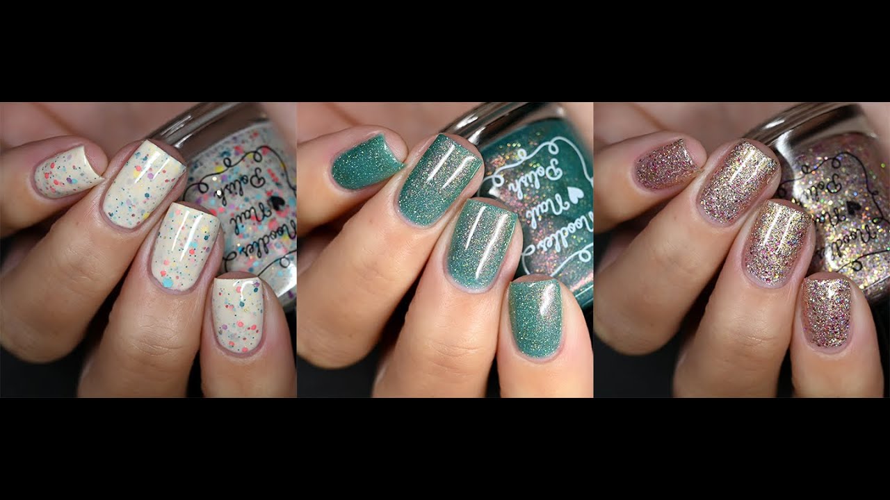 Noodles Nail Polish | Beach Trio | Live Swatches