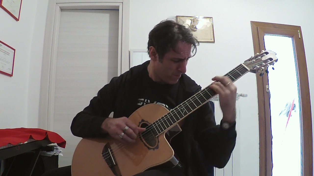 Nicola Albano blue in green per chitarra classica