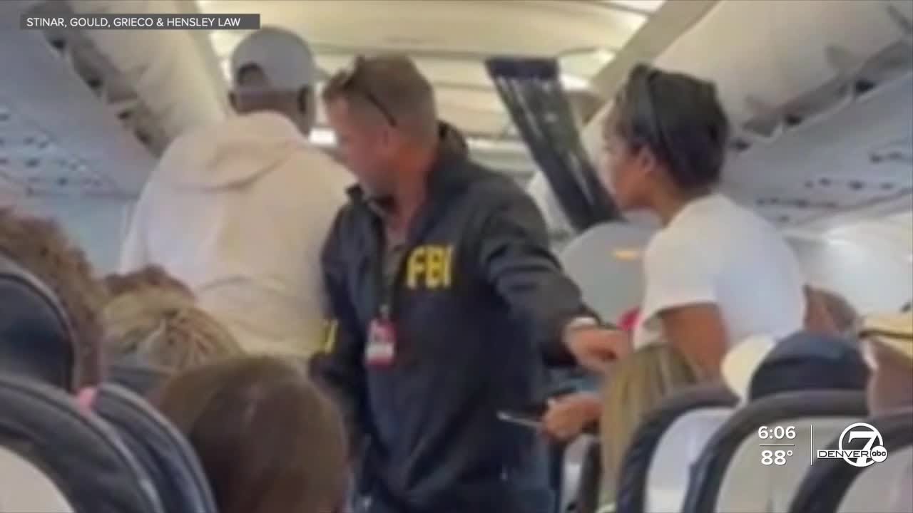 Lawyers release video of Terrell Davis detained on United plane; Attorney promises lawsuit