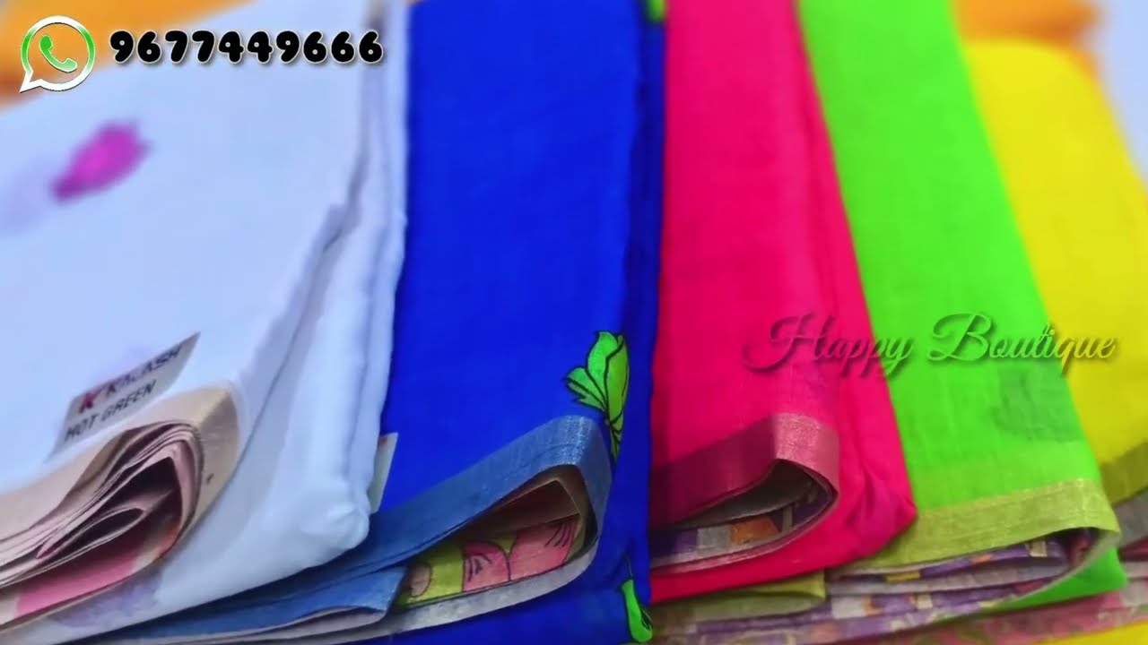 Linen Cotton Lotus Design Saree Online Shopping|| Whatsapp link 👇|| Rs.480/-+$ Book Now!