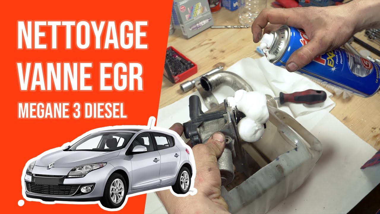 Nettoyer la Vanne EGR MEGANE 3 1.5 dCi ♻️