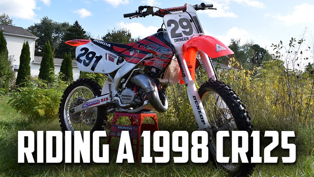 Riding A 1998 CR125! | Morelands MX | 4/16/21