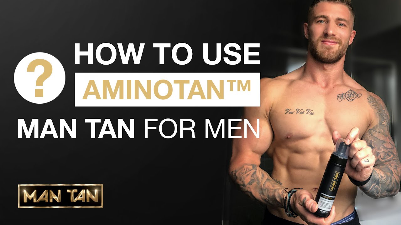 How To Use Man Tan AMINOTAN&trade; Mousse | Man Tan Application