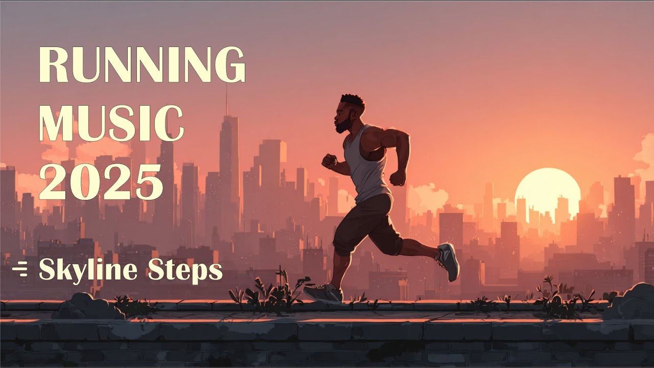 [EDM] Skyline Steps 🌇 Running Music 2025, Morning Motivation Beats, Positive Energy for Runners