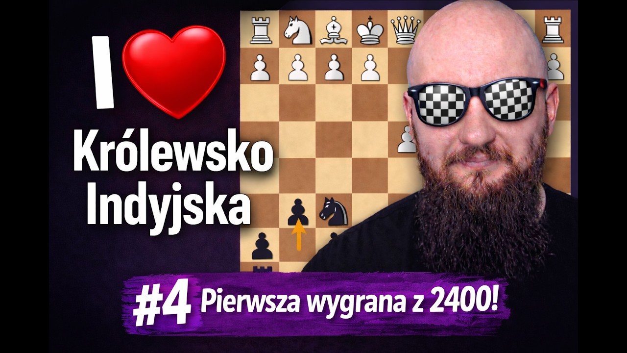4) Moja ulubiona partia w Królewsko-Indyjskiej – IM Dariusz Mikrut - Kamil Plichta