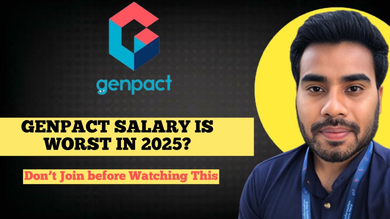 Genpact Salary in 2025 is Getting Worst? 