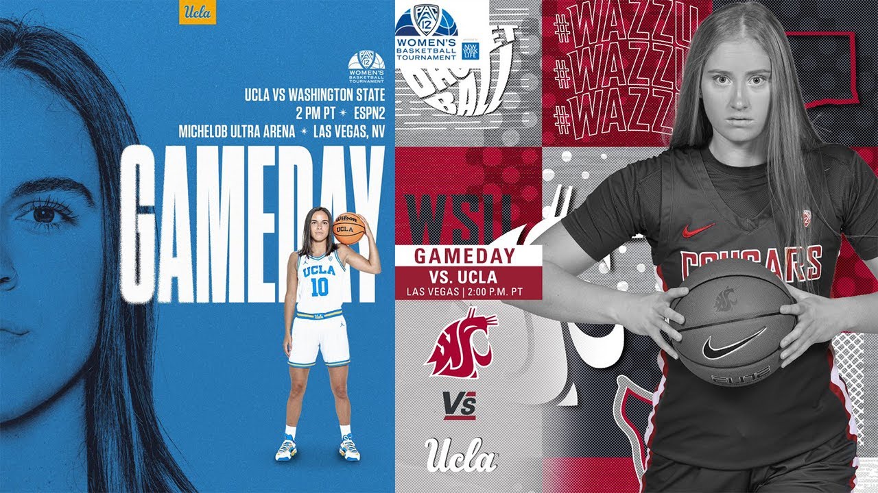 (5) UCLA vs (7) Washington State | 2023 Pac-12 Tournament: Championship | 3.5.23
