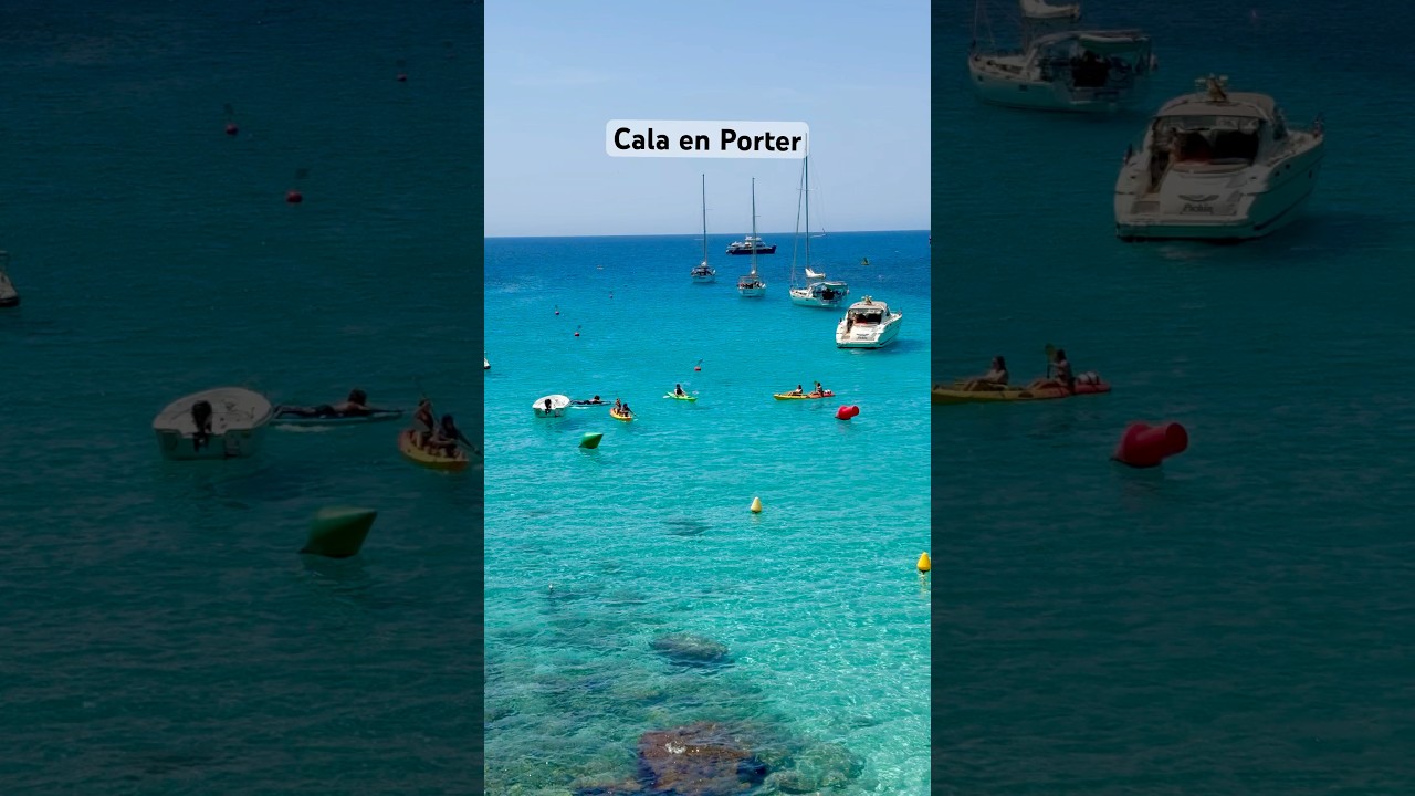 Welcome to Cala en Porter | Menorca - Spain #calaenporter #menorca #spain #walkingthroughcities