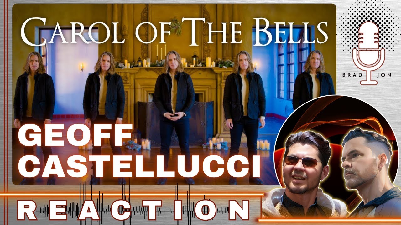 FIRST TIME HEARING | Geoff Castellucci | Carol Of The Bells (Bass Singer Cover) | REACTION