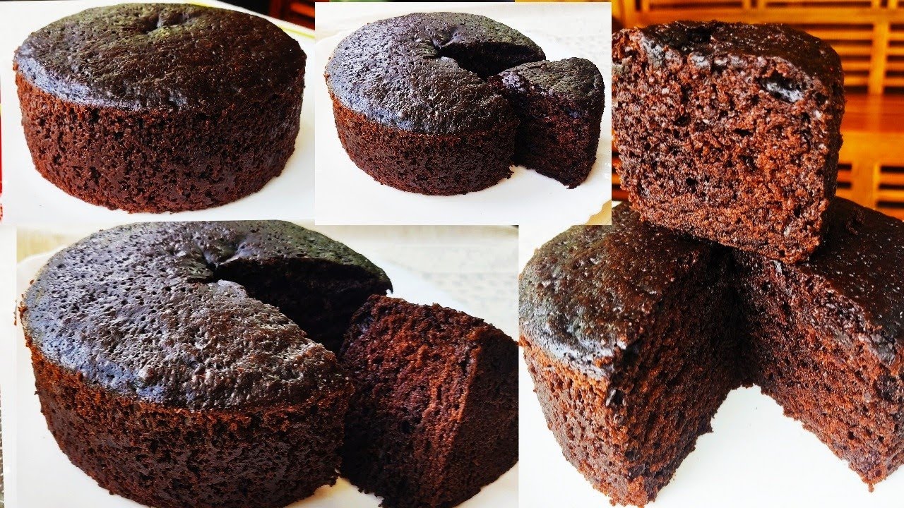 Eggless Chocolate Sponge Cake Recipe Without Oven/Basic Sponge Cake Recipe/Eggless Chocolate Cake 👌