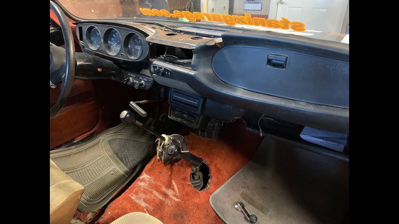Chevy LUV dash repair