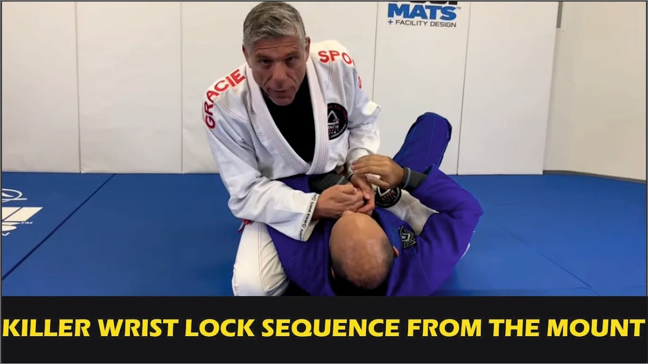 Killer Wrist Lock Sequence From The BJJ Mount by Márcio 