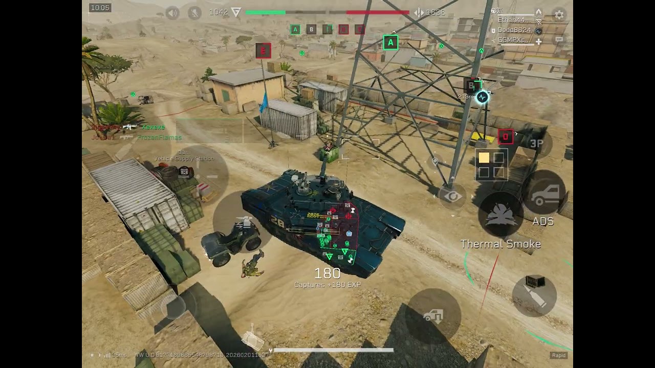 World Champion FSV driver 2000 SPM Marshal Rank Grade Full Match | Delta Force Mobile