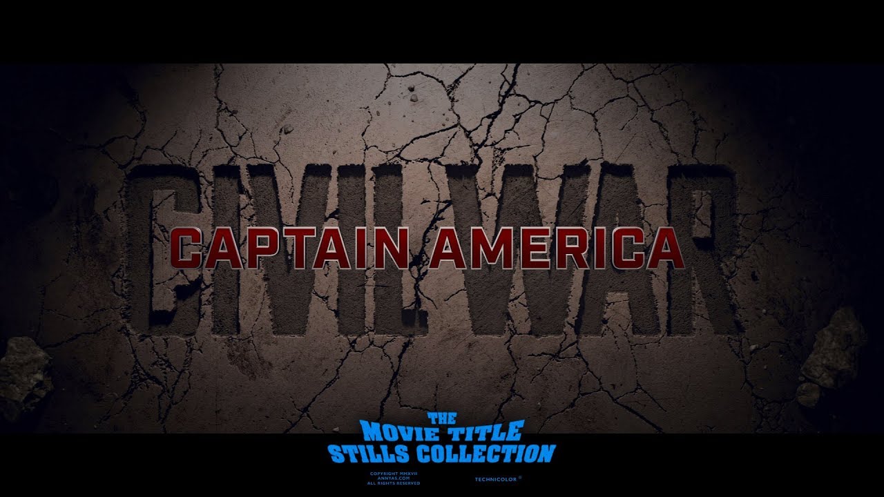 Captain America: Civil War (2016) title sequence