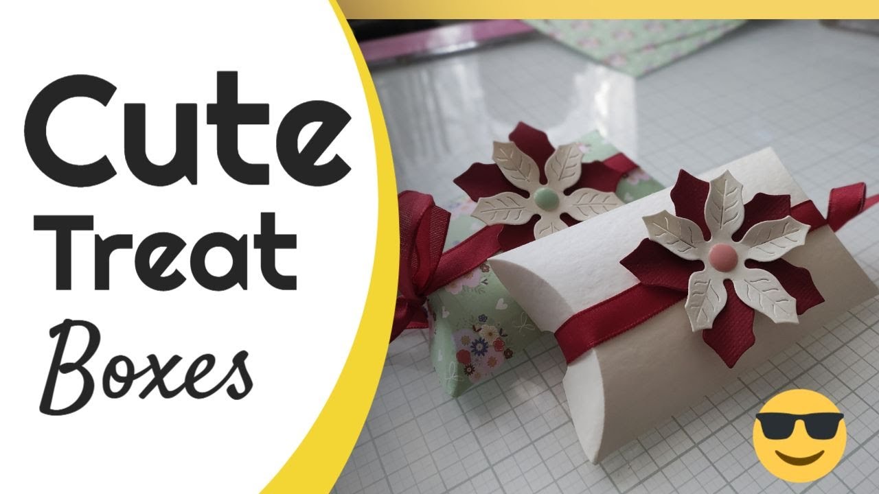 Sizzix Thinlits Pillow Box Wedding Favours #sizzix