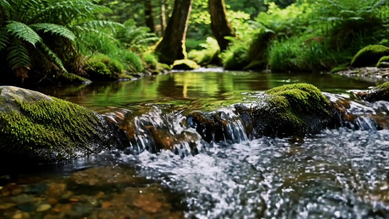 Calming River Flow for Stress Relief & Better Sleep | Natural White Noise (No Music)