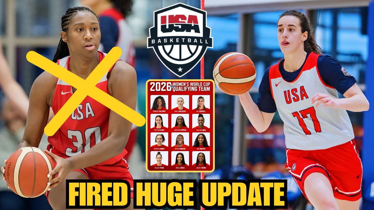 Caitlin Clark Goes VIRAL After Team USA’s Huge Announcement Aliyah Boston OUT With Injury!