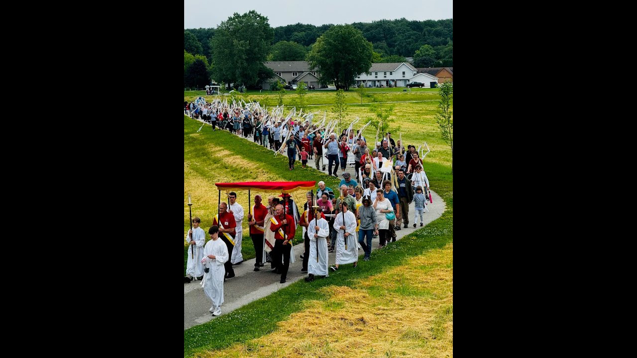 Eucharistic Pilgrimage   To St  Peter Parish Slinger,Wisconsin  June 20, 2024