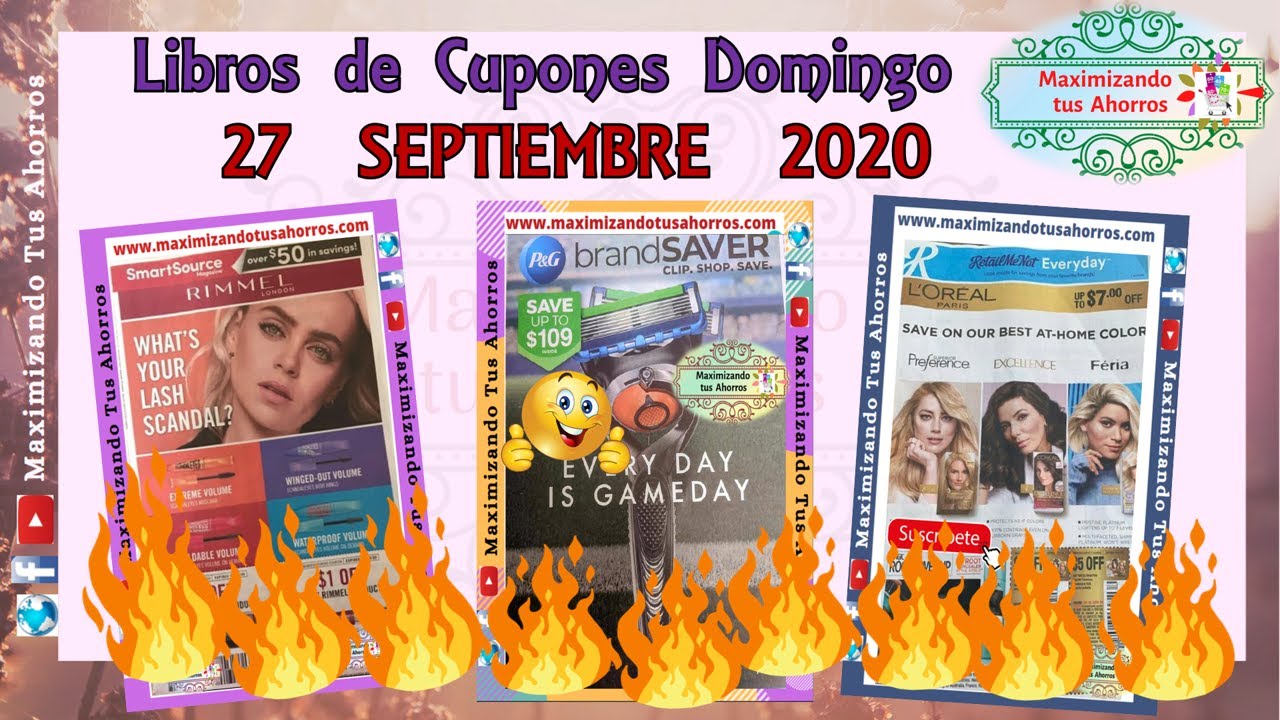 🚨Previa Libros de Cupones👉 9/27/20