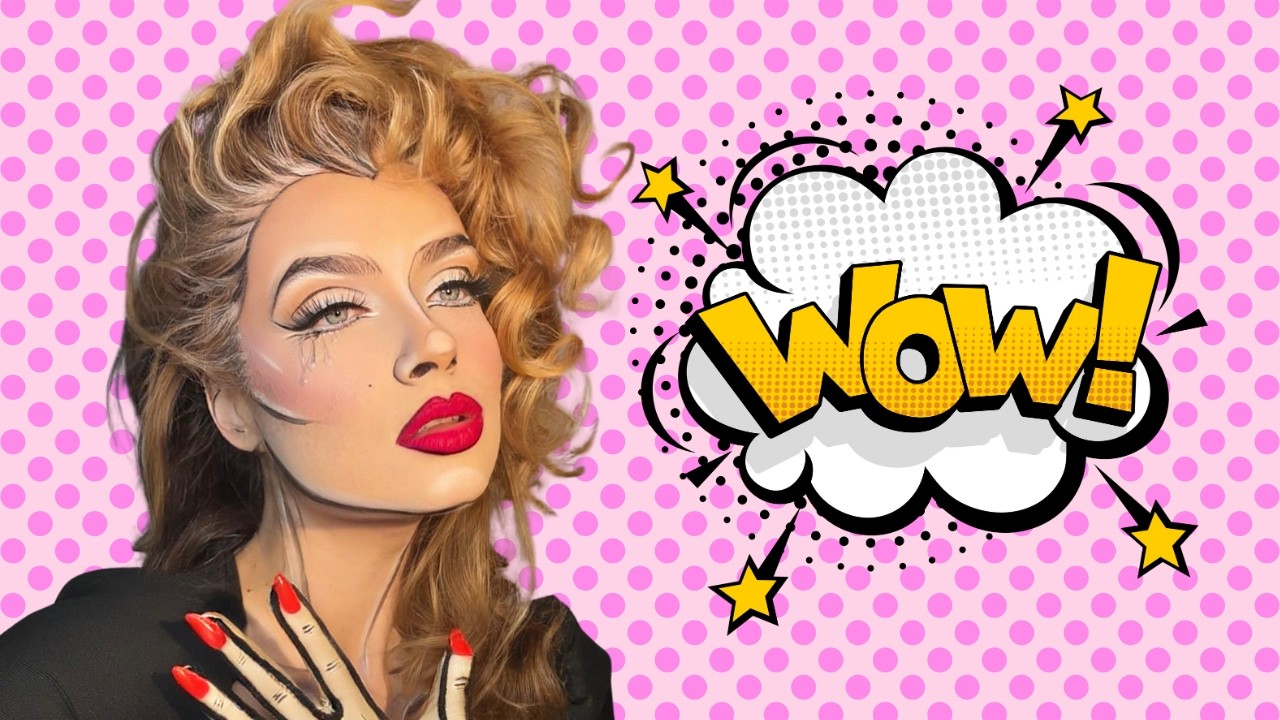 The Best Pop Art Halloween Makeup
