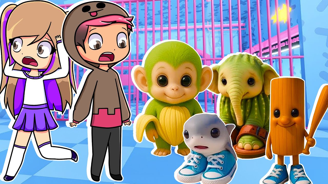 ESCAPAMOS de la PRISI&Oacute;N de BEBES ITALIAN BRAINROT en ROBLOX !