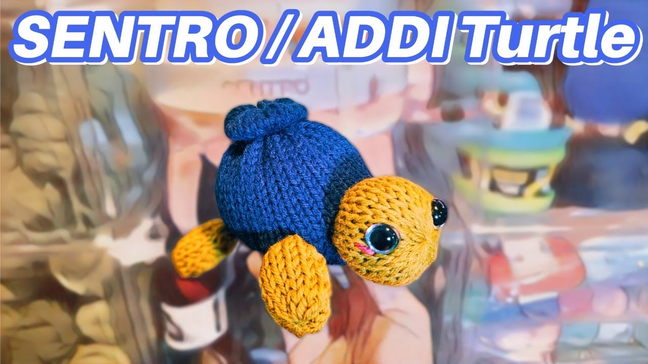 Knitting Machine Tutorial: Adorable Blueberry Turtle