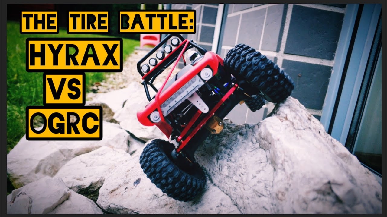 Hyrax VS OGRC SS Crawler Pro, tire review, comparison and test footage