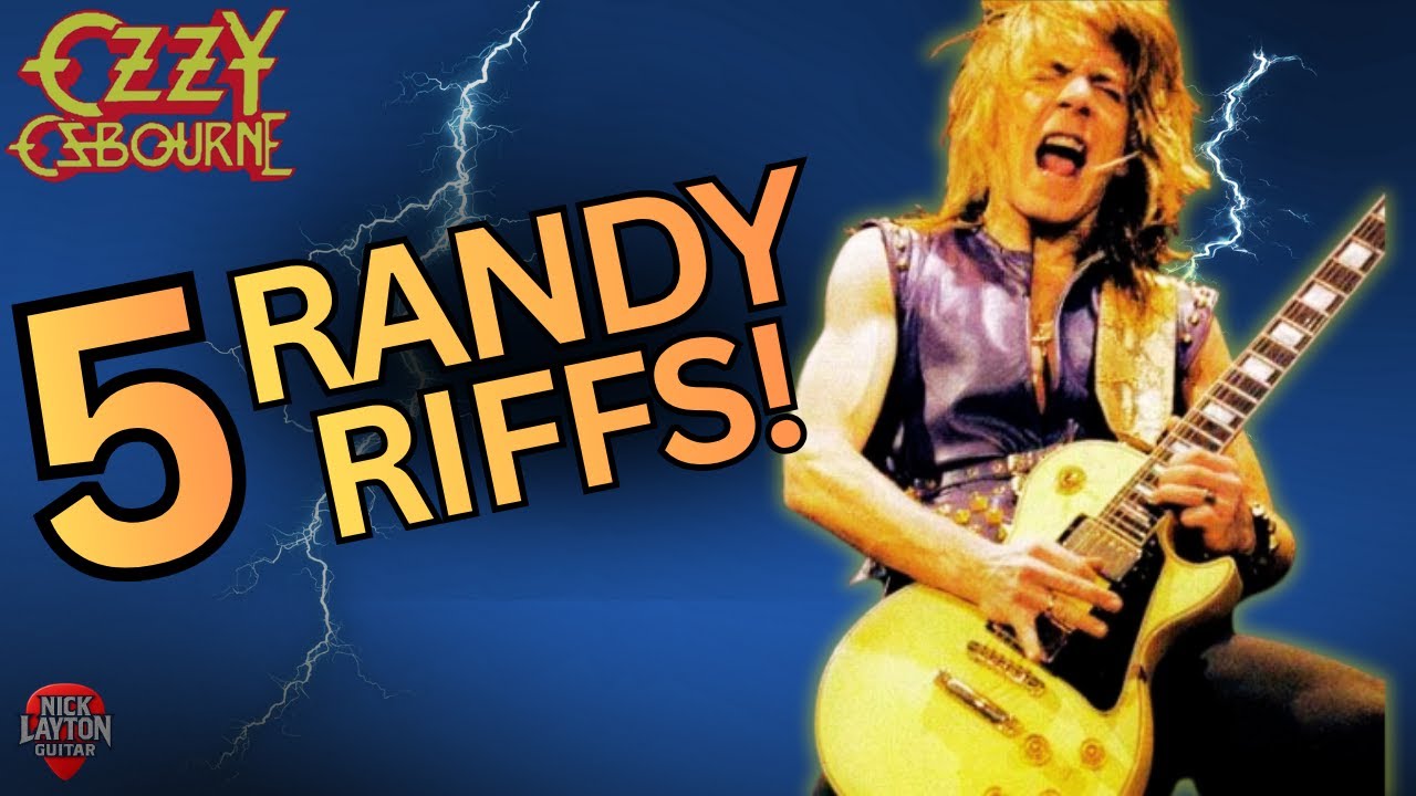 5 Must-Know Ozzy Osbourne Riffs – Randy Rhoads Edition ⚡