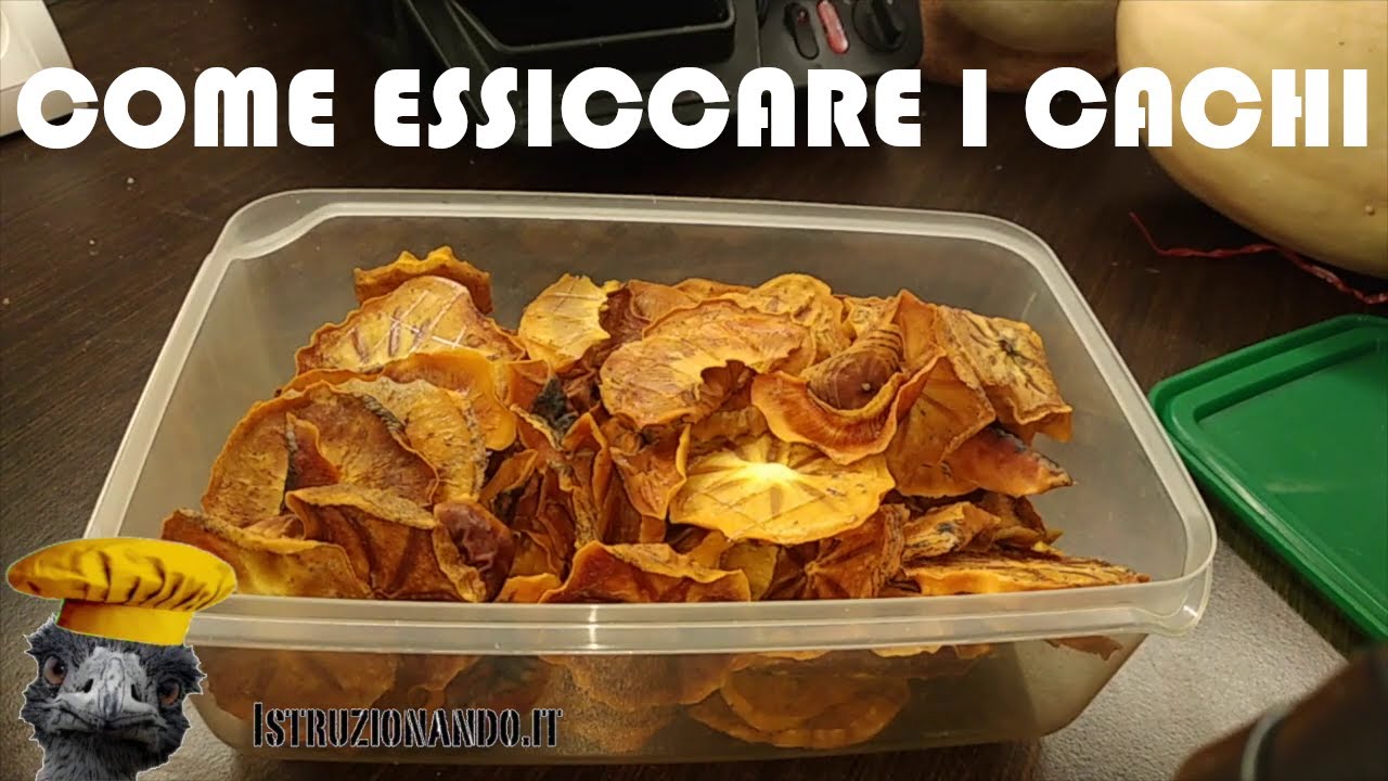 Come essiccare i Cachi