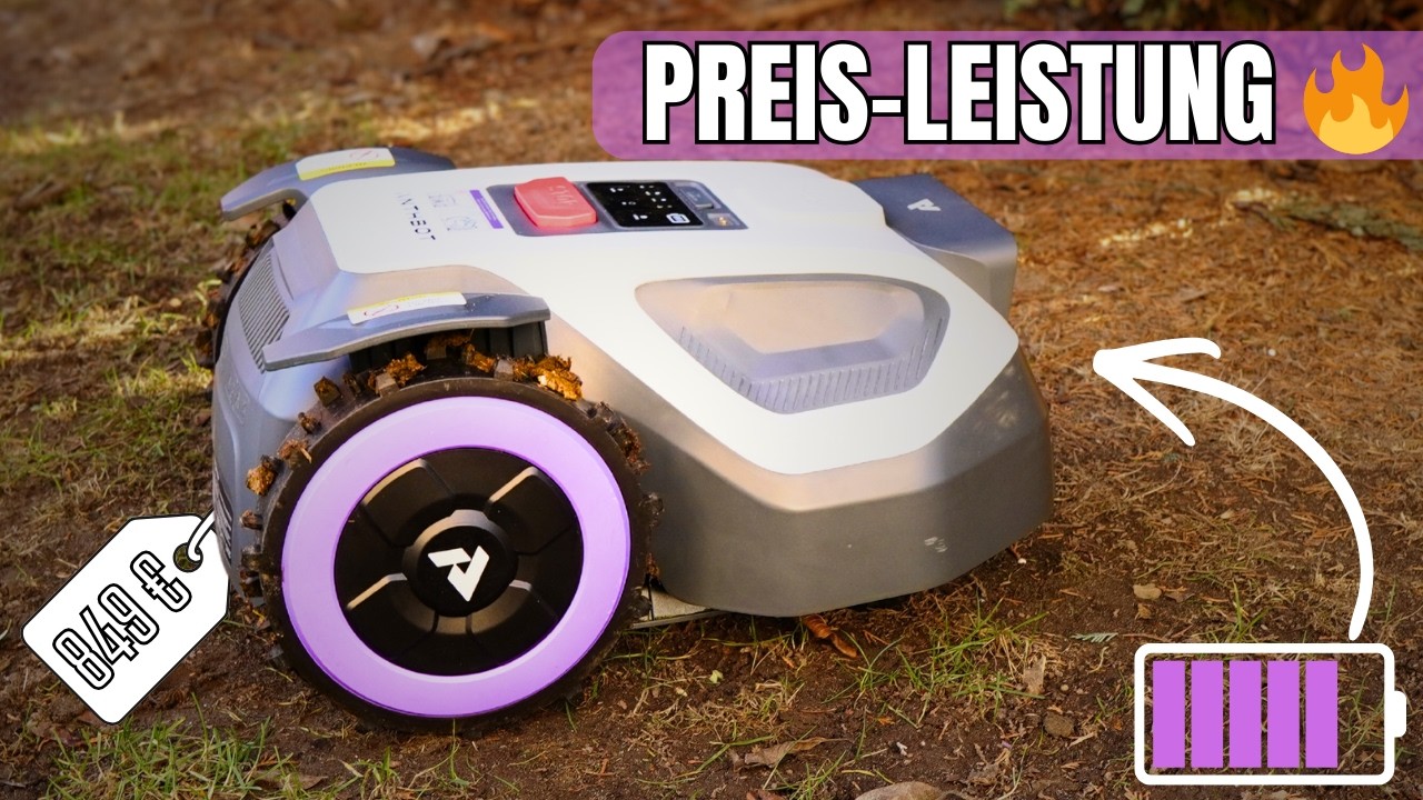Anthbot M9 im Test: So gut ist der günstige 1000m² Mähroboter