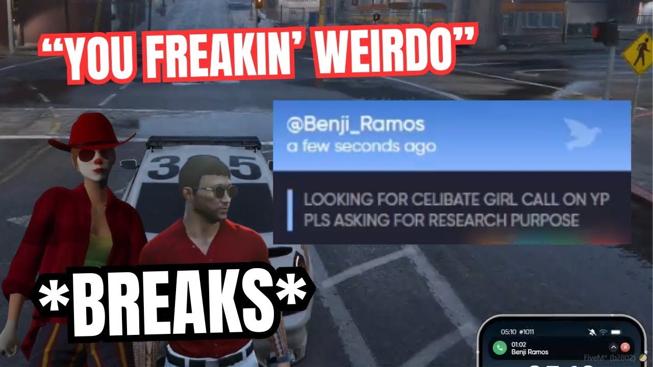 Tessa CALLS Benji a WEIRDO and Both of Them BREAKS | NOPIXEL 4.0 GTA RP