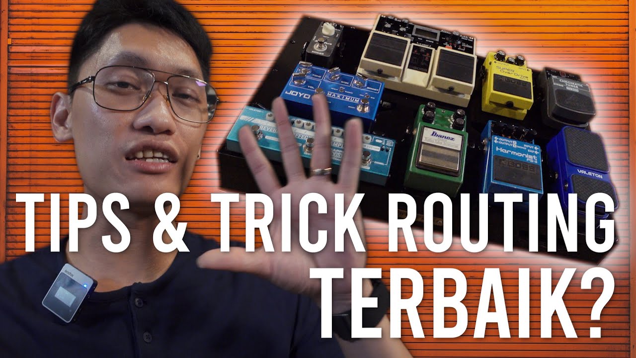 OH BEGINI CARA TERBAIK ROUTING PEDALBOARD! | BOXXCASE