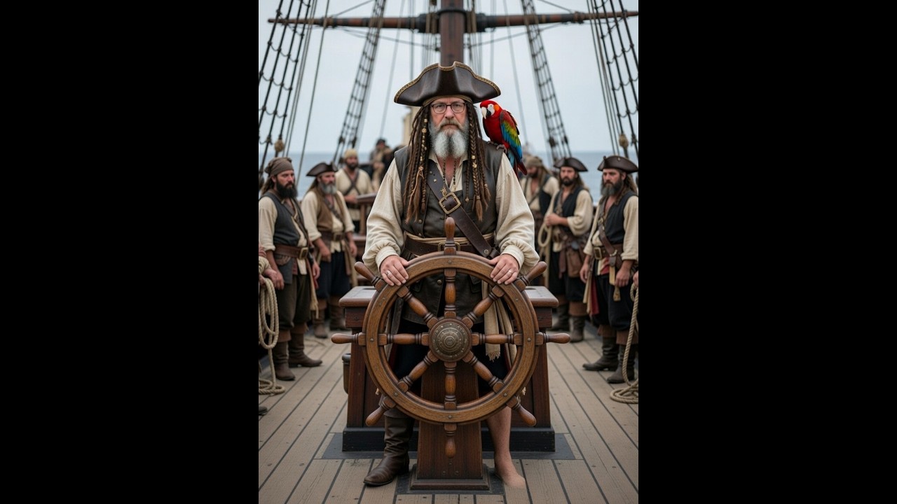 Pirate CrustyNailer in a battle