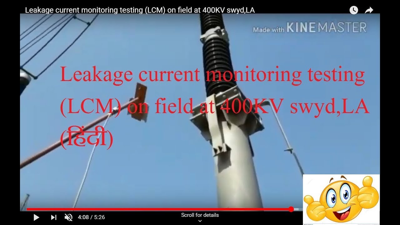 Leakage current monitoring testing 💡(LCM) |3rd Harmonic Leakage Current Measurement Surge Arresters