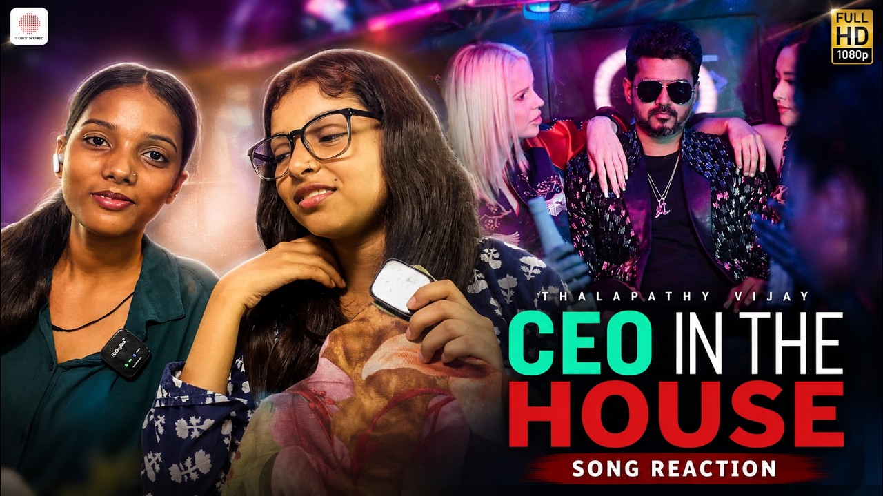 CEO In The House Song Reaction 🔥 | Thalapathy Vijay's Swag is UNMATCHED! 😍⚡