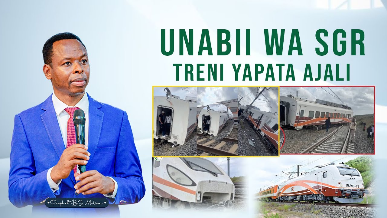 🚨Unabii wa SGR....‼️Treni yapata Ajali