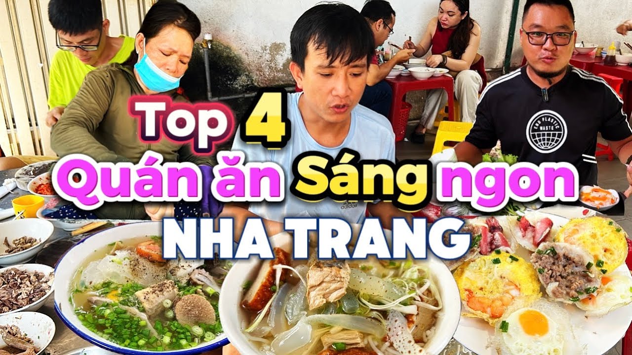 551. Nha Trang - Những quán ăn sáng ngon tại Nha Trang Bánh căn Bún cá sứa Bánh Căn và bún nước