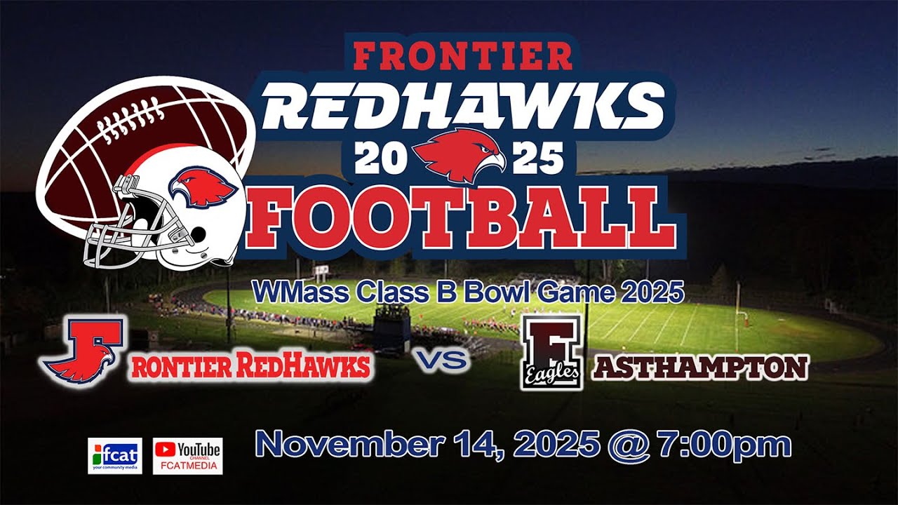 Frontier Football vs Easthampton - WMAss Class B Bowl