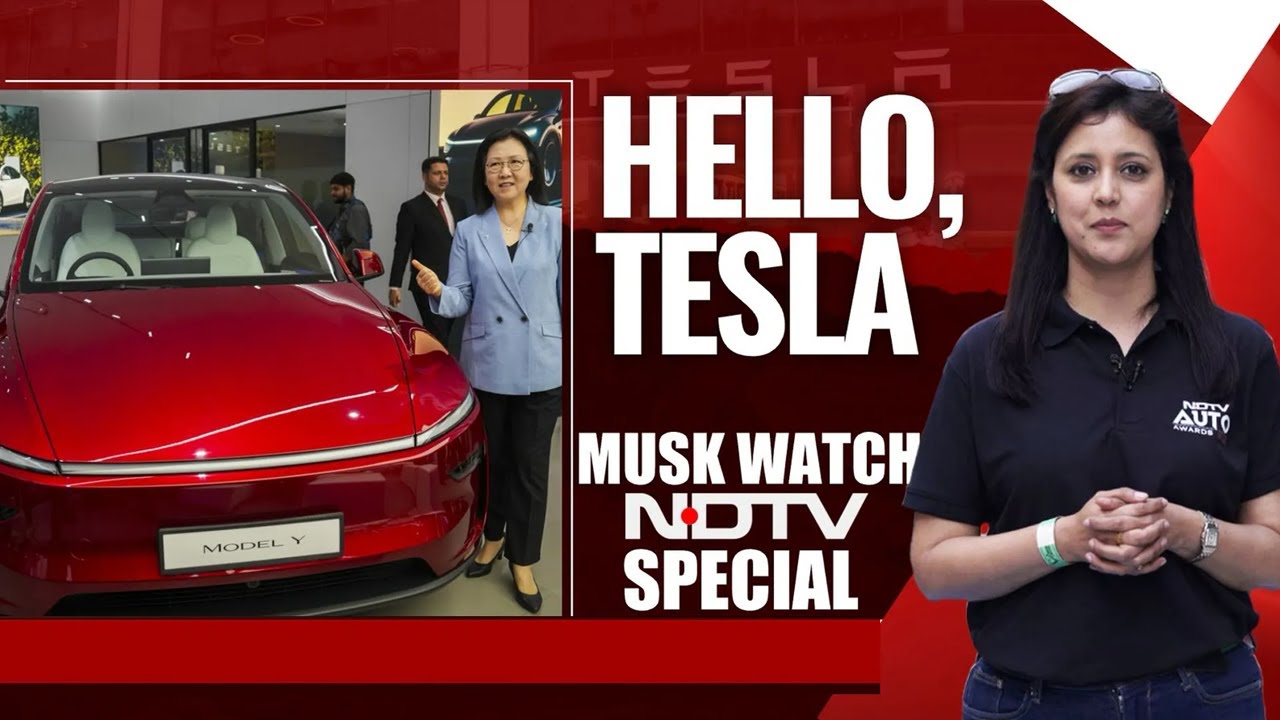 Tesla In India | Hello, Tesla: NDTV Visits EV Giant's First Showroom In Mumbai