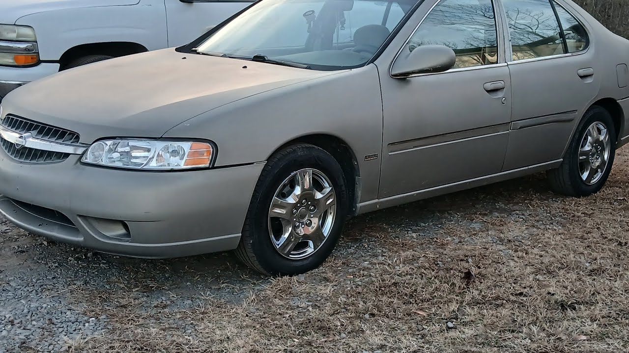 I washed my 2001 Nissan altima.