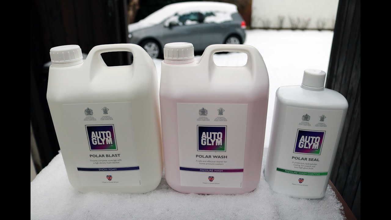 Autoglym Polar Range Review  - Wash & Protect your car with an awesome thick snow foam cannon system